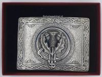 Embossed Thistle, Buckle