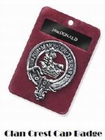 Clan Crest Cap Badge