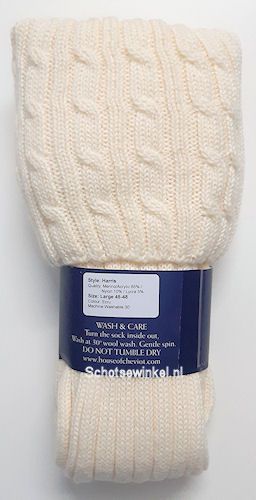 Kousen, Ecru, Harris,  size: 45-48